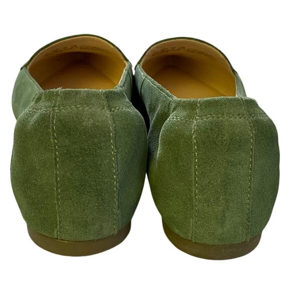 Hush Puppies "Hazel Pointe" Women's Flats, Soft Sage Suede, Size 7, #HPW10249 - Picture 3 of 9